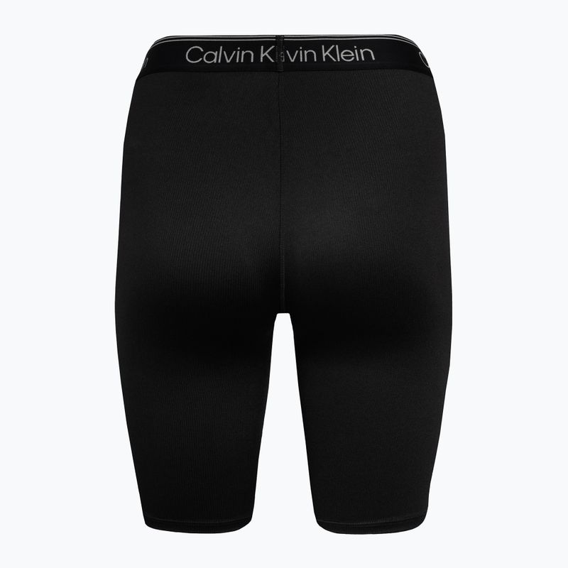 Шорти для тренувань жіночі Calvin Klein Knit BAE чорні 6