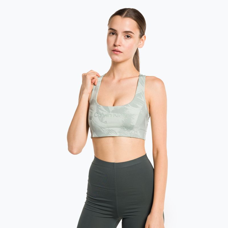 Бюстгальтер спортивний Calvin Klein Medium Support 8UO digital rockform aop