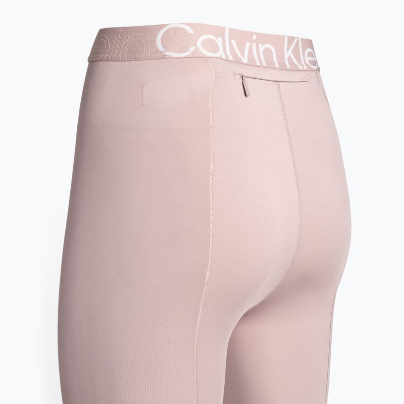 Легінси тренувальні жіночі Calvin Klein 7/8 8HR gray rose 8