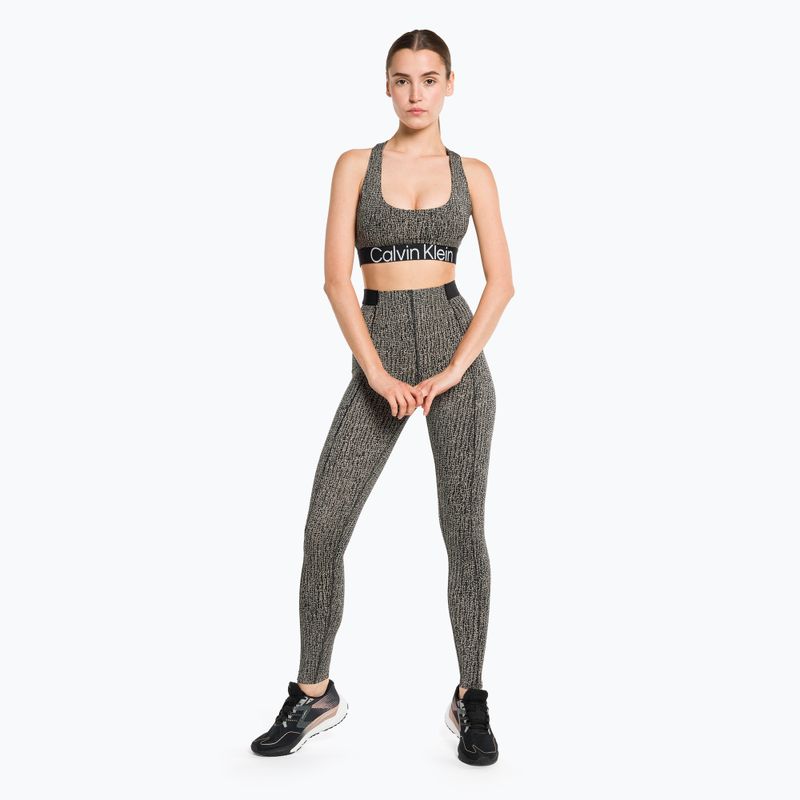 Бюстгальтер спортивний Calvin Klein Medium Support 8VR shocking print 2