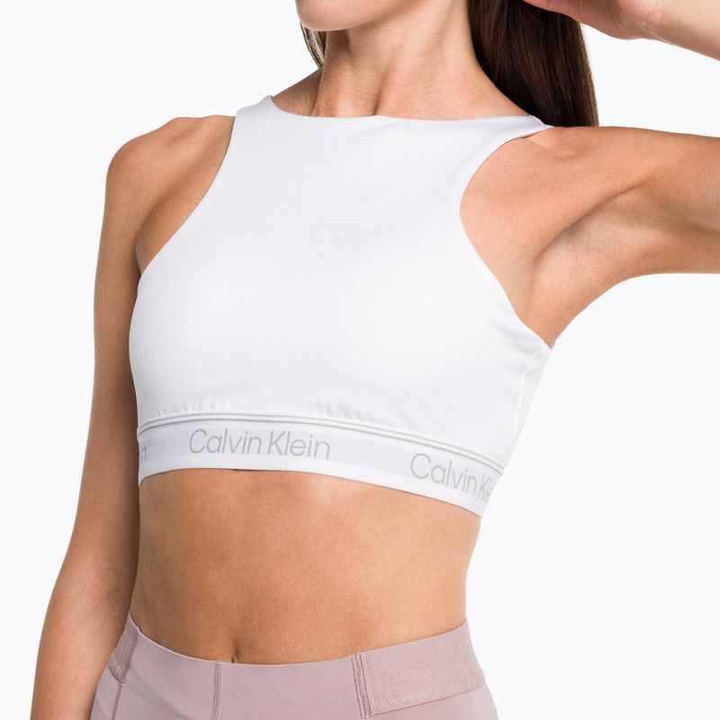 Бюстгальтер спортивний Calvin Klein Medium Support YAF bright white 4
