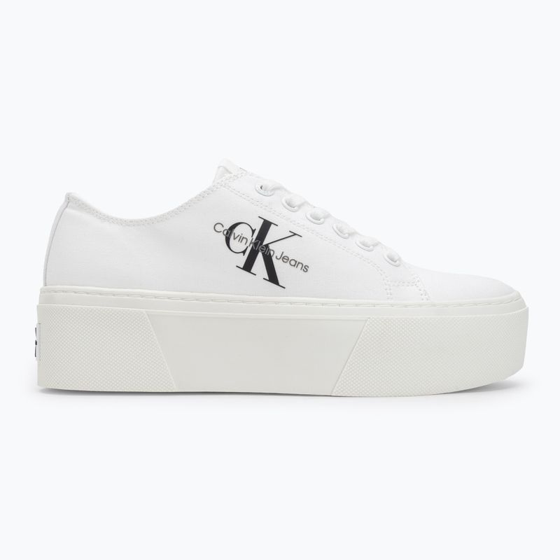 Кеди жіночі Calvin Klein YW0YW01033 Vulc Flatform+ Cupsole Low white 2