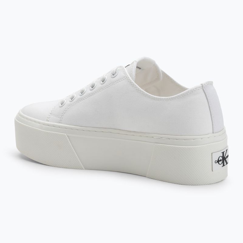 Кеди жіночі Calvin Klein YW0YW01033 Vulc Flatform+ Cupsole Low white 3
