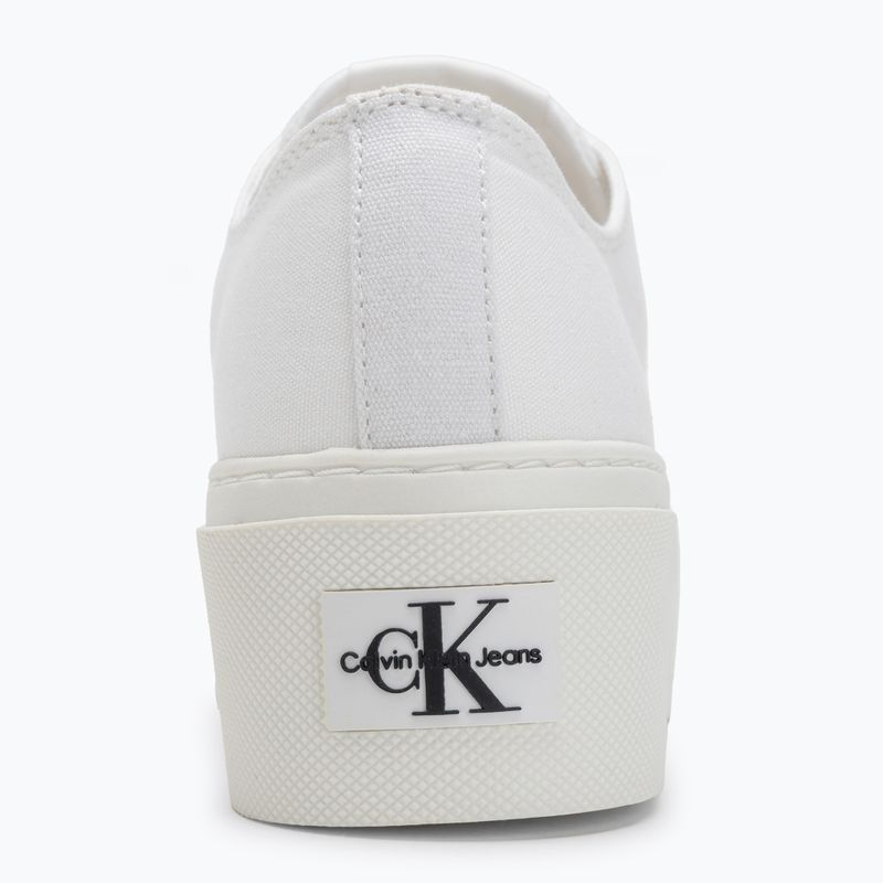 Кеди жіночі Calvin Klein YW0YW01033 Vulc Flatform+ Cupsole Low white 6