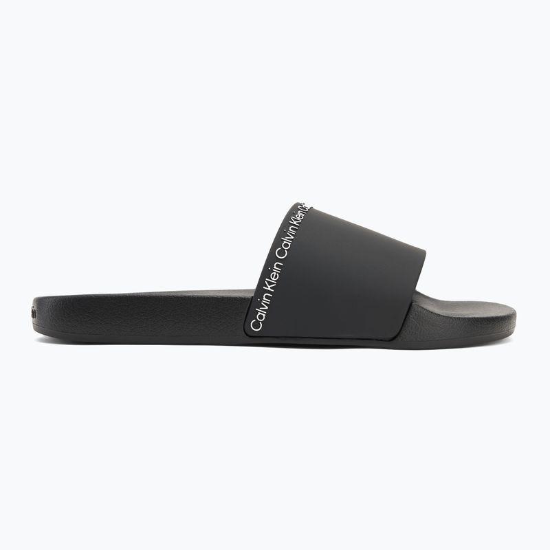 Шльопанці чоловічі Calvin Klein HM0HM00981 Pool Slide Rubber black 2