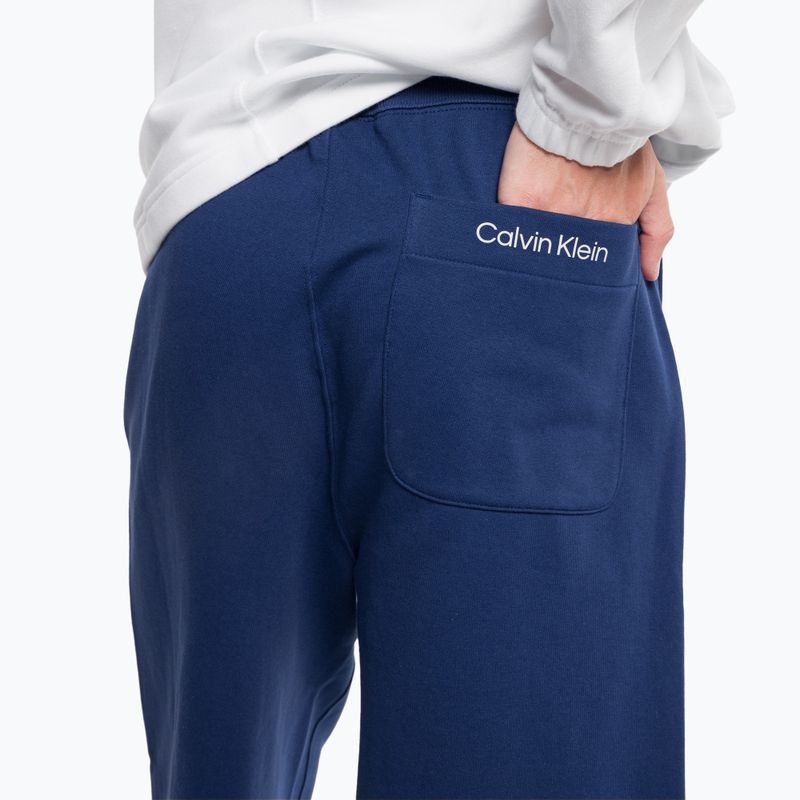 Шорти для тренувань чоловічі Calvin Klein 7" Knit 6FZ blue depths 4