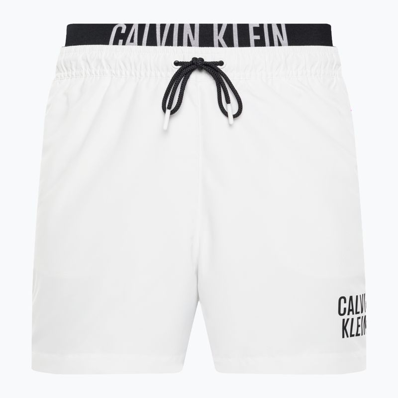 Шорти для плавання чоловічі Calvin Klein Medium Double Waistband white
