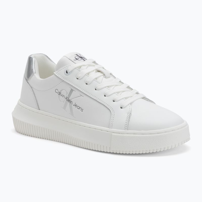 Кросівки жіночі Calvin Klein YW0YW01224 Cupsole Mono Lth Wn white/silver