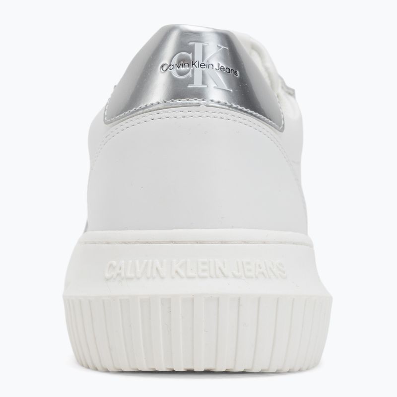Кросівки жіночі Calvin Klein YW0YW01224 Cupsole Mono Lth Wn white/silver 6