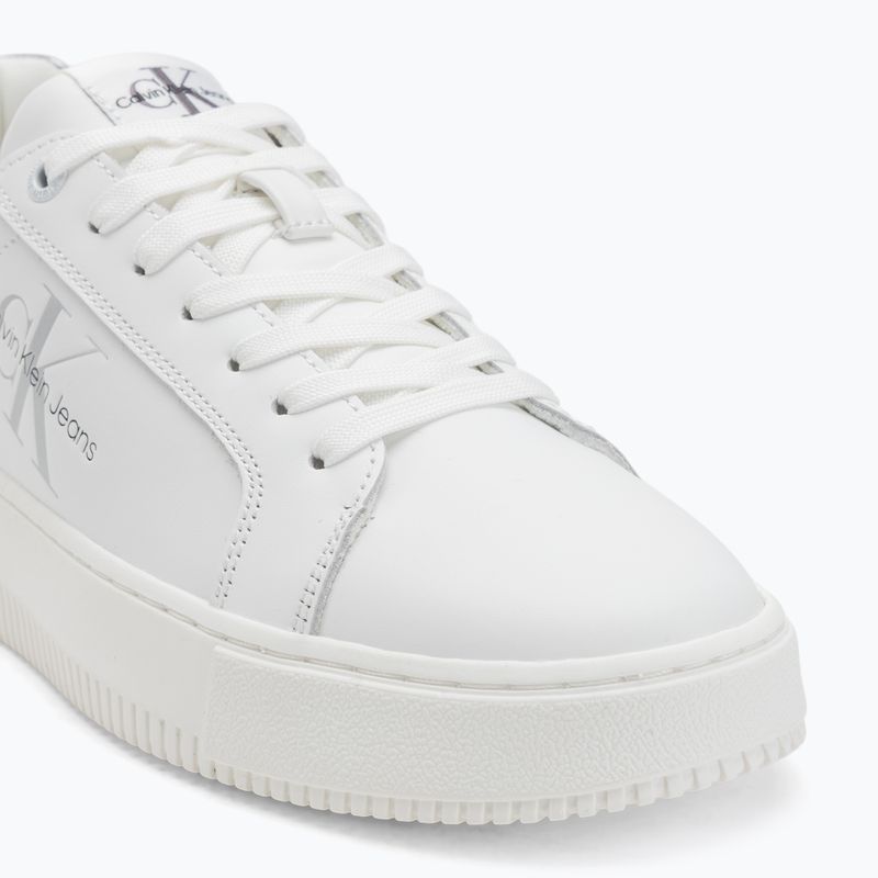 Кросівки жіночі Calvin Klein YW0YW01224 Cupsole Mono Lth Wn white/silver 7