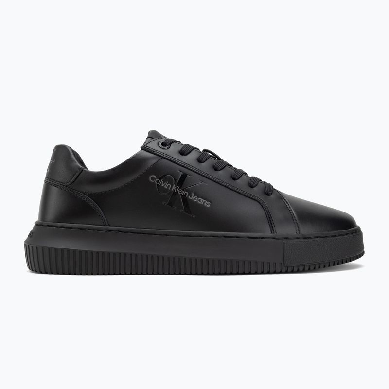 Кросівки чоловічі Calvin Klein YM0YM00681 Chunky Cupsole Monologo Lth triple black 2