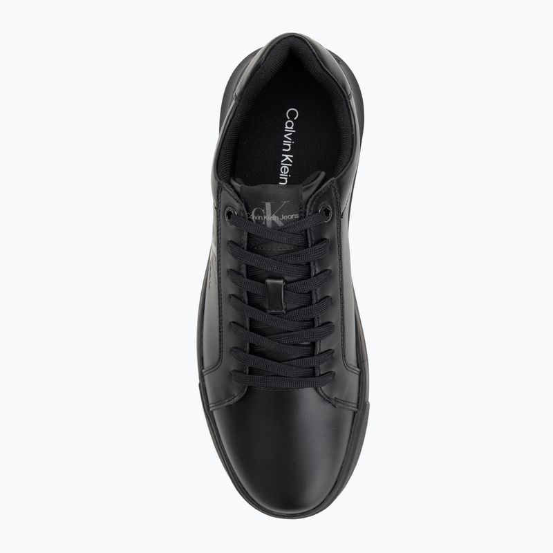 Кросівки чоловічі Calvin Klein YM0YM00681 Chunky Cupsole Monologo Lth triple black 5