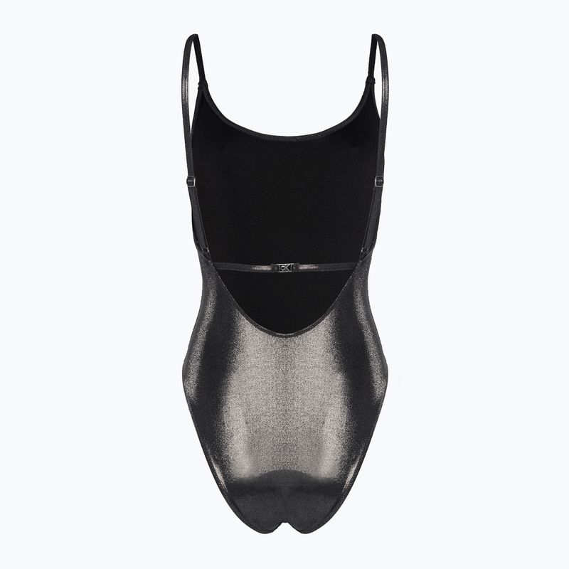 Купальник суцільний жіночий Calvin Klein Scoop Back One Piece black 2