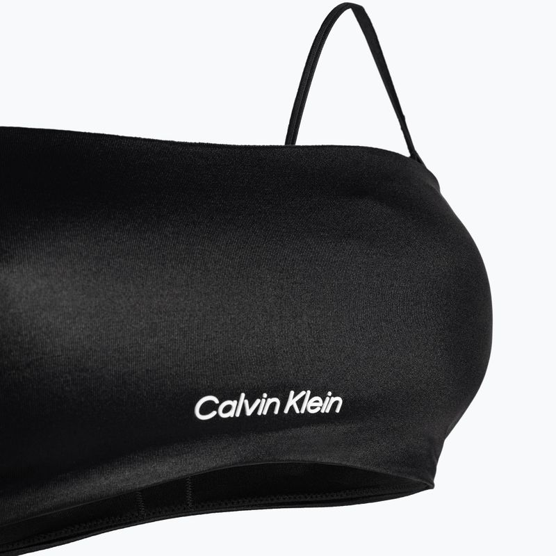 Купальник суцільний жіночий Calvin Klein Bandeau-Rp black 3