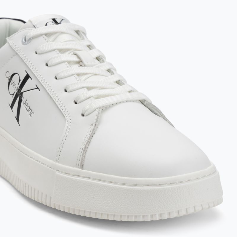 Кросівки чоловічі Calvin Klein YM0YM00681 Chunky Cupsole Monologo Lth triple bright white/black 7