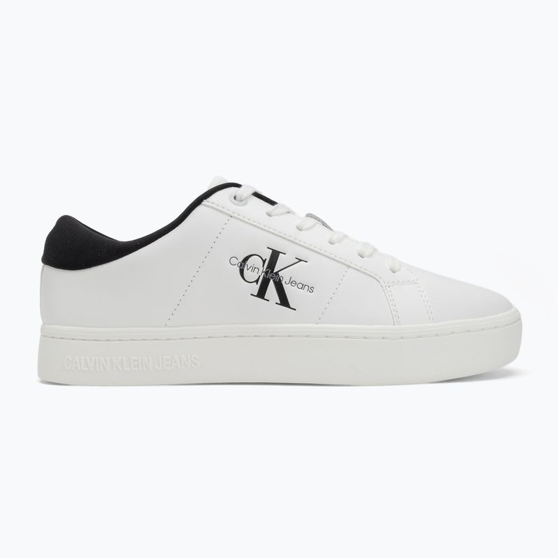 Кросівки жіночі Calvin Klein YW0YW01444 Classic Cupsole Lowlaceup Lth Wn bright white/black 2
