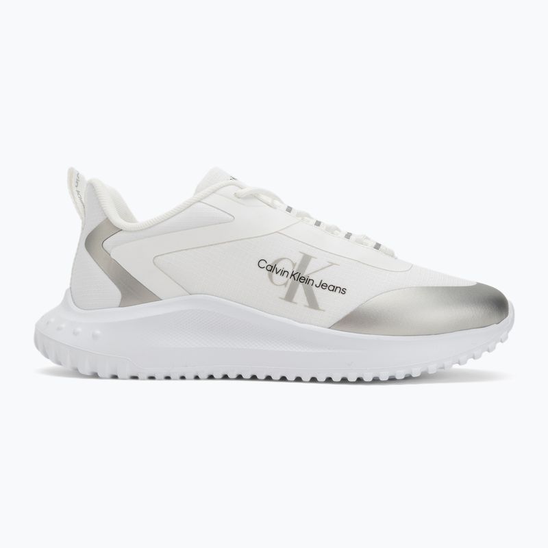 Кросівки жіночі Calvin Klein Eva Runner Low Lace Mix мл Wn bright white/silver 2