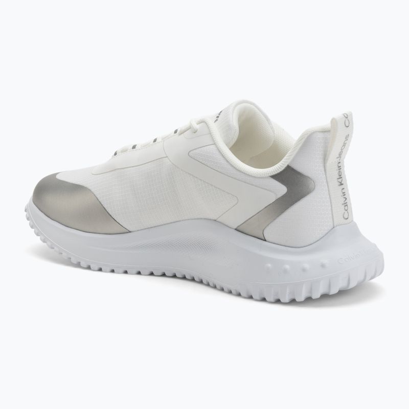 Кросівки жіночі Calvin Klein Eva Runner Low Lace Mix мл Wn bright white/silver 3
