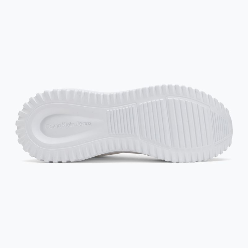 Кросівки жіночі Calvin Klein Eva Runner Low Lace Mix мл Wn bright white/silver 4