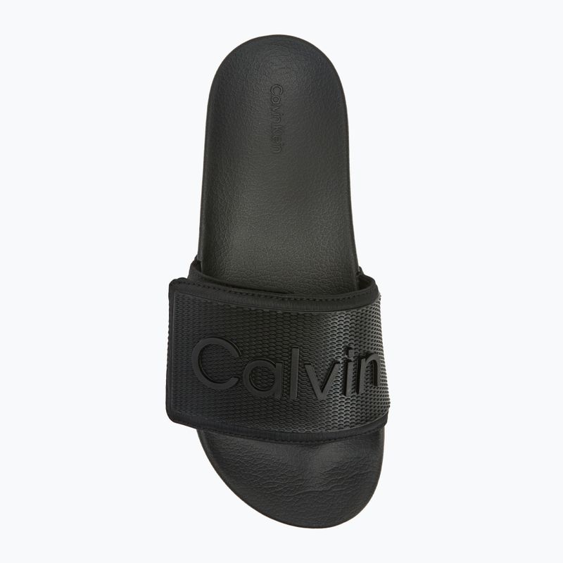 Шльопанці чоловічі Calvin Klein HM0HM01437 Adj Pool Slide TPU black 5