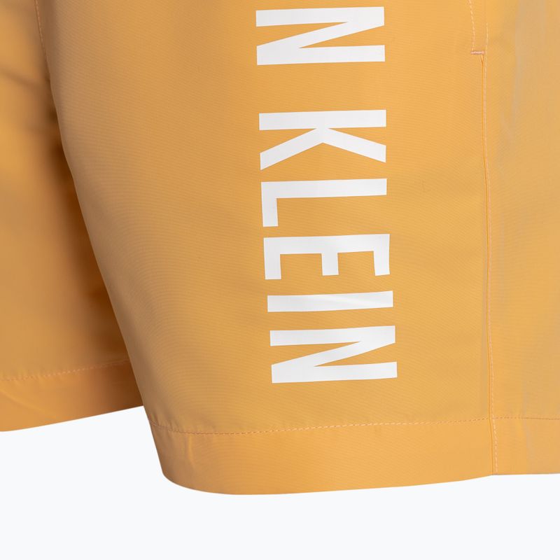 Шорти для плавання чоловічі Calvin Klein Medium Drawstring buff orange 4