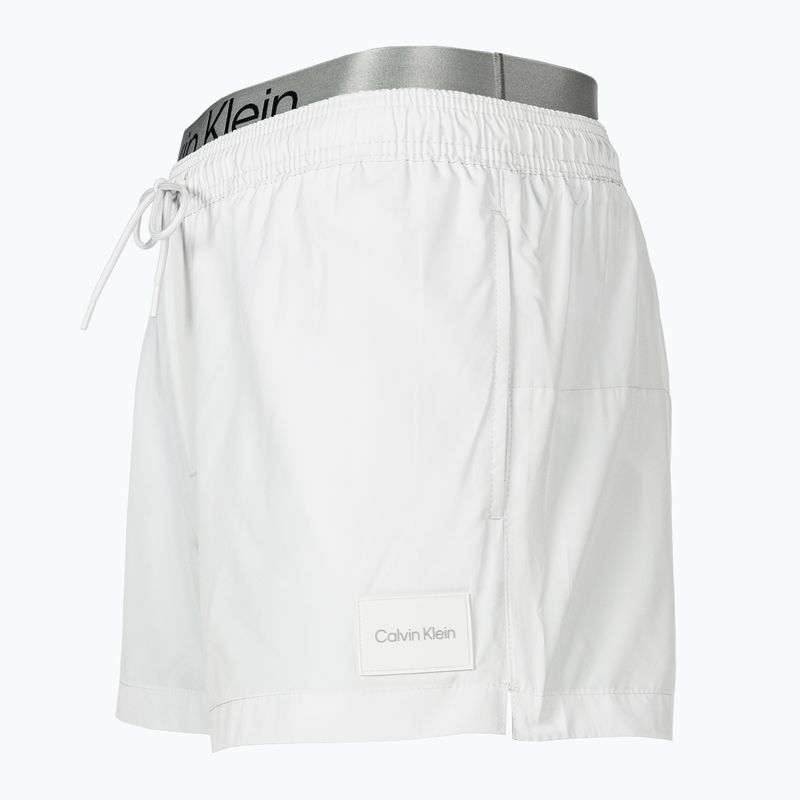 Шорти для плавання чоловічі Calvin Klein Short Double Waistband nimbus cloud 3