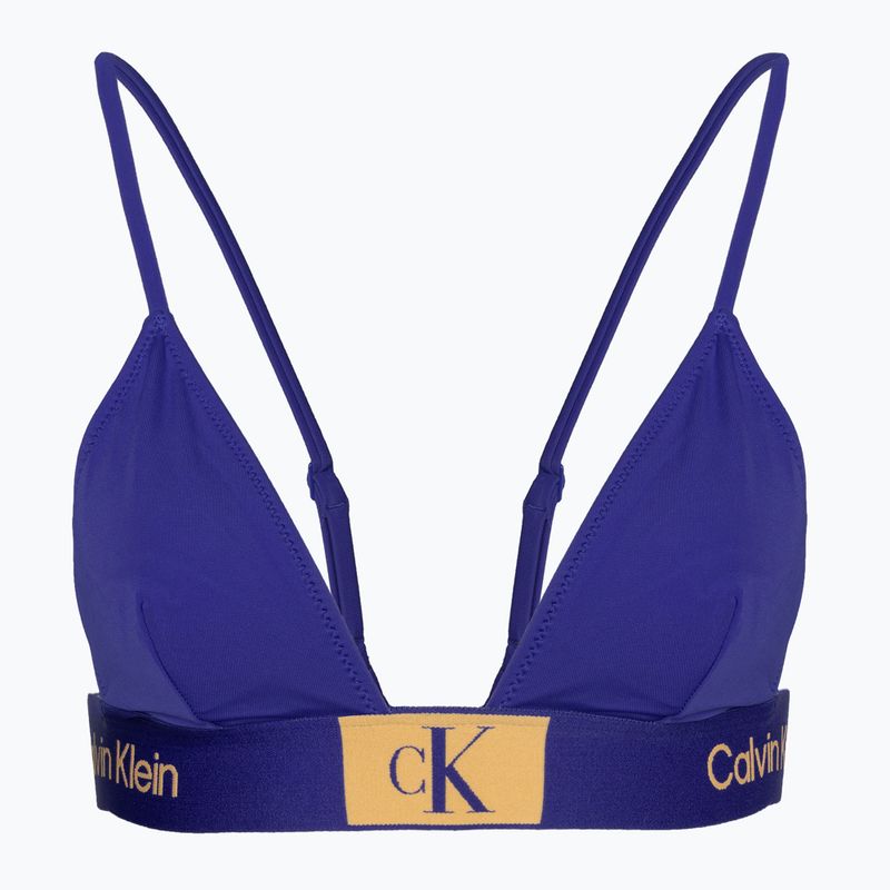 Бюстгальтер купальний Calvin Klein Fixed Triangle-RP midnight lagoon