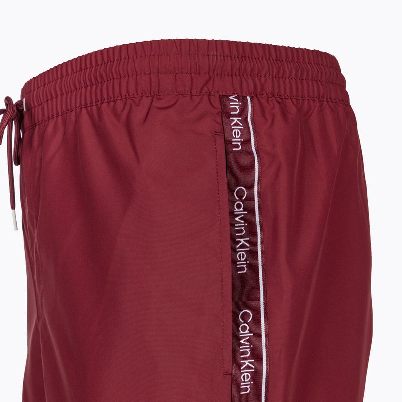 Шорти для плавання чоловічі Calvin Klein Medium Drawstring cordovan 3