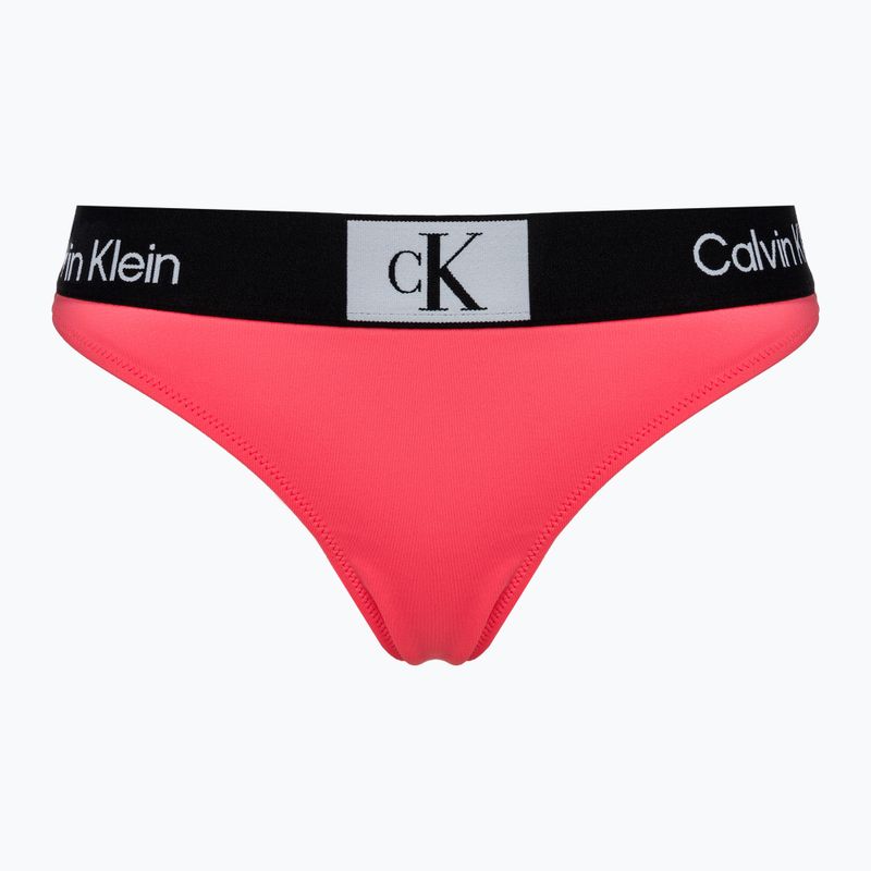 Плавки Calvin Klein Thong calypso coral