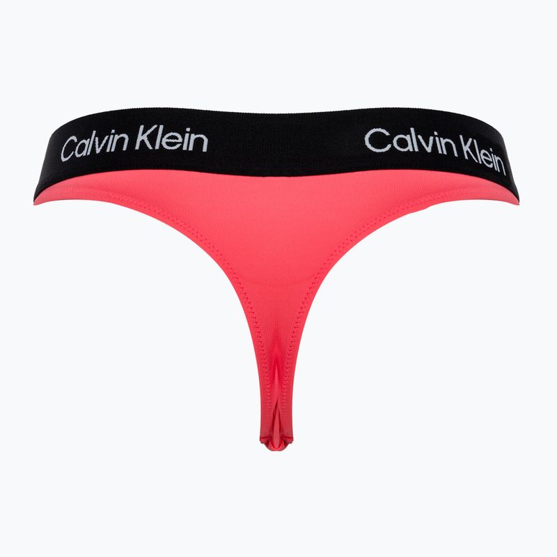 Плавки Calvin Klein Thong calypso coral 2