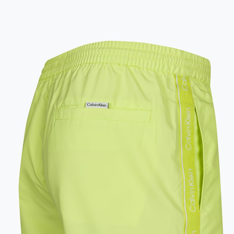 Шорти для плавання чоловічі Calvin Klein Medium Drawstring sunny lime 4