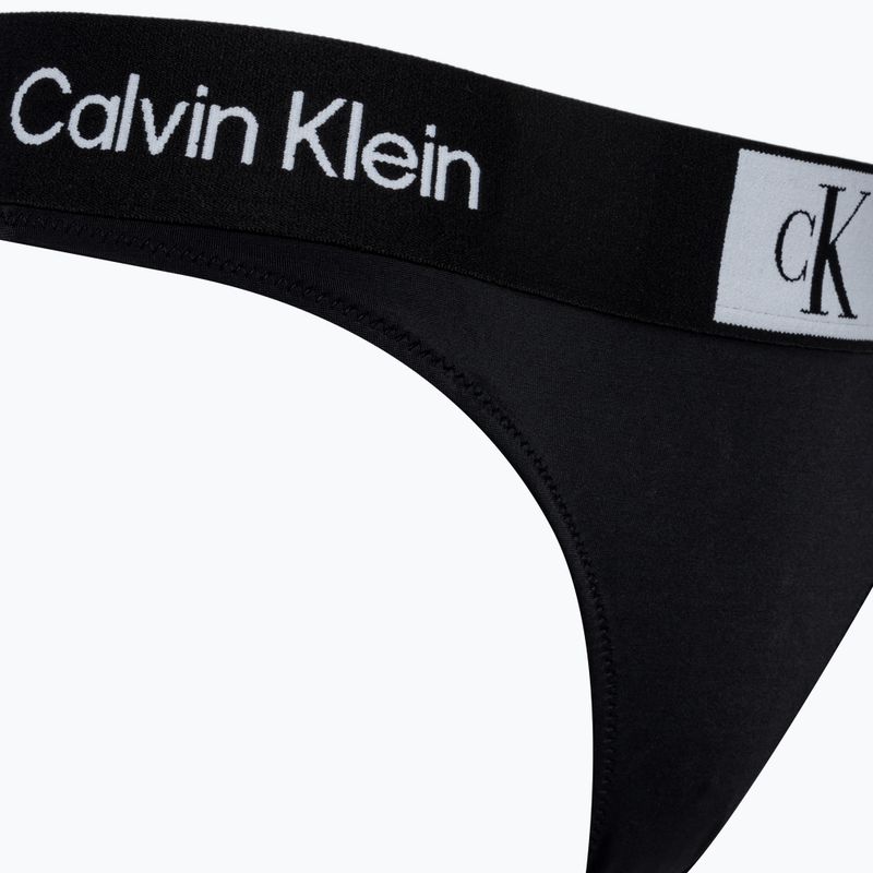 Плавки Calvin Klein Thong black 3