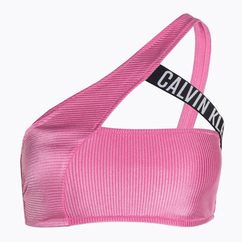 Бюстгальтер купальний Calvin Klein One Shoulder Bralette-RP bold pink