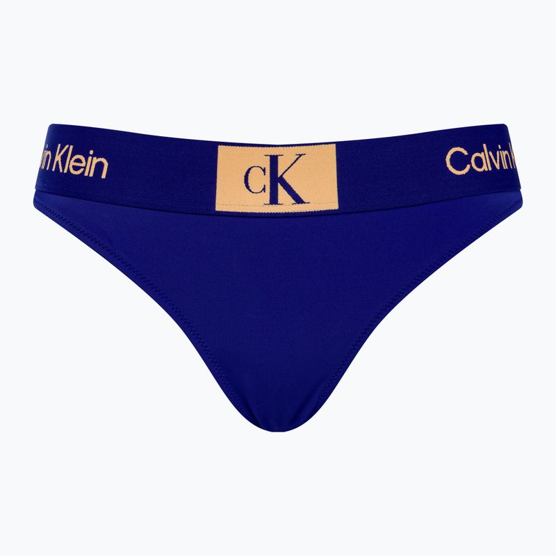 Плавки Calvin Klein Thong midnight lagoon