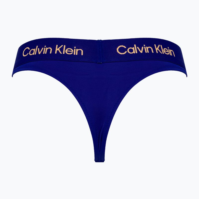 Плавки Calvin Klein Thong midnight lagoon 2