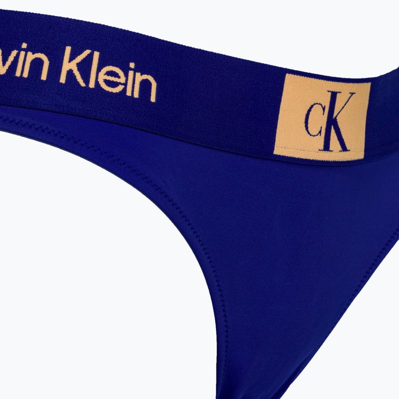 Плавки Calvin Klein Thong midnight lagoon 3