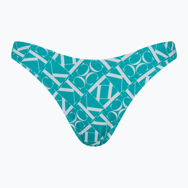 Плавки Calvin Klein Cheeky Bikini Print monogram blue