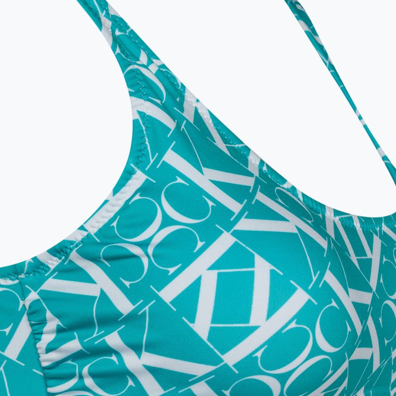 Бюстгальтер купальний Calvin Klein Bralette-RP Print monogram blue 3
