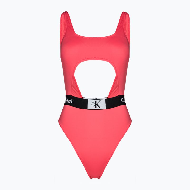 Купальник жіночий Calvin Klein Cut Out One Piece-RP calypso coral