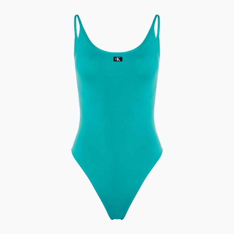 Купальник жіночий Calvin Klein Scoop One Piece blue ocean