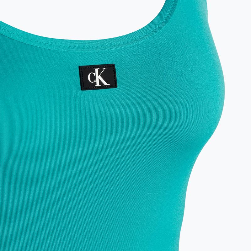 Купальник жіночий Calvin Klein Scoop One Piece blue ocean 3