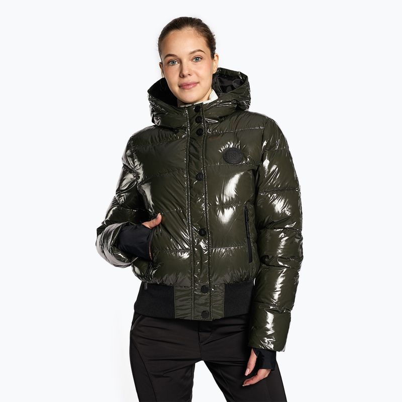 Куртка гірськолижна жіноча Nikkie Uma Ski forest green
