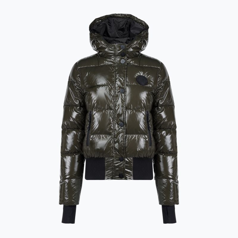 Куртка гірськолижна жіноча Nikkie Uma Ski forest green 7