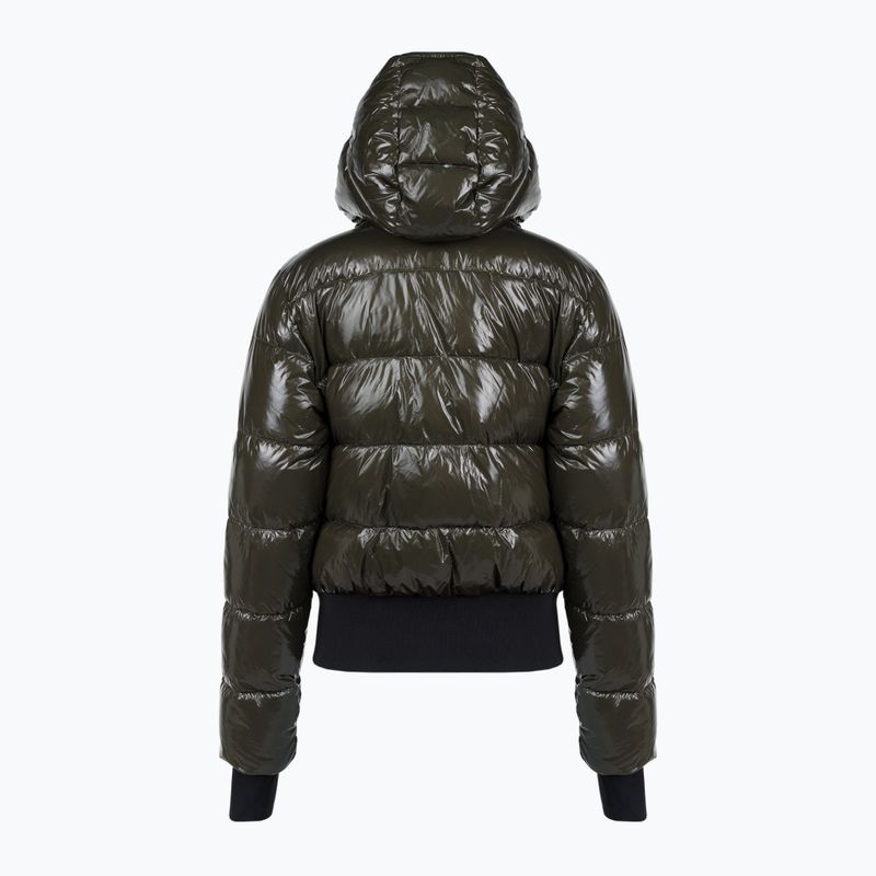 Куртка гірськолижна жіноча Nikkie Uma Ski forest green 8