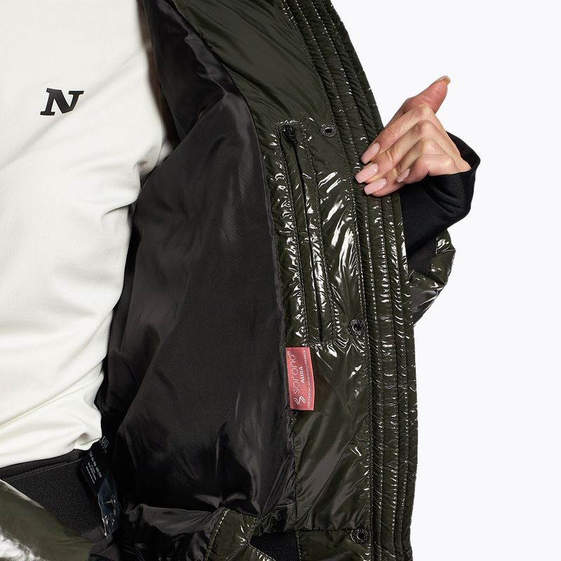 Куртка гірськолижна жіноча Nikkie Uma Ski forest green 5