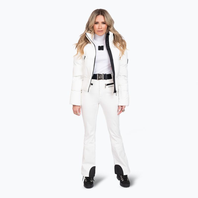 Штани гірськолижні жіночі Nikkie Grace Ski bright white 2