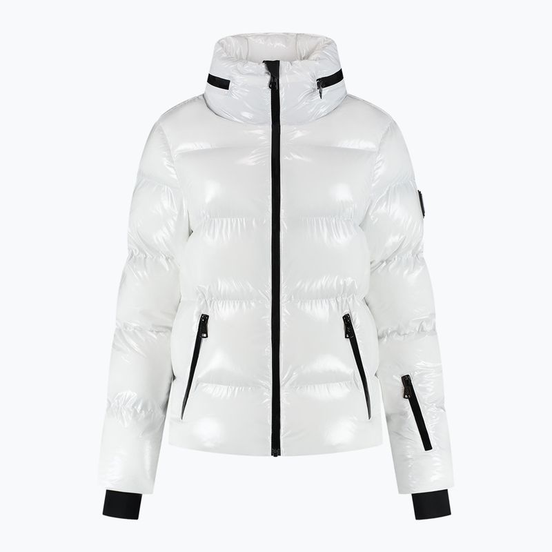 Куртка гірськолижна жіноча Nikkie Gstaad Laquer Ski bright white 2