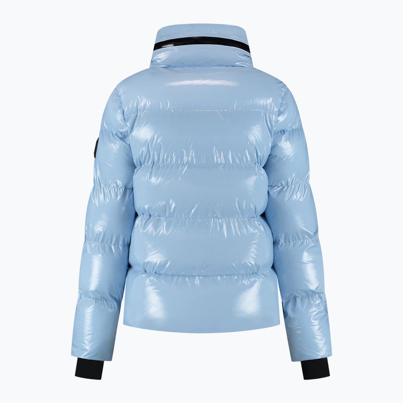 Куртка гірськолижна жіноча Nikkie Gstaad Laquer Ski powder blue 3