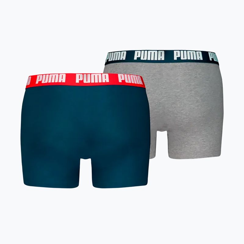 Труси чоловічі PUMA Everyday Basic 2 пари navy/grey 2