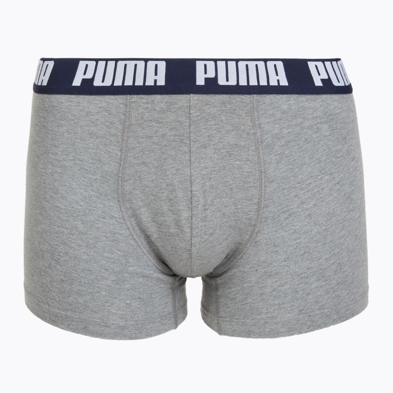 Труси чоловічі PUMA Everyday Basic 2 пари navy/grey 2